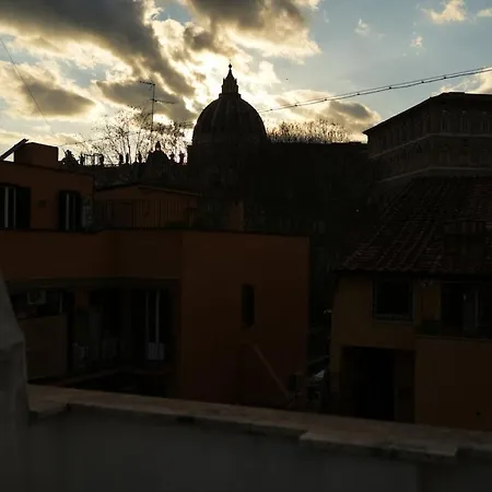 公寓 Comfortable Vatican, Pope View Window With St Peter View 罗马